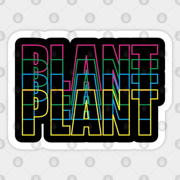 plants plants plants plants Sticker by NOMA17